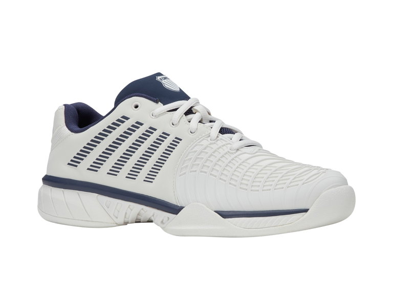 KSwiss Tennisschuhe Express Light 3 Indoor/Carpet/Teppich 2025 weiss/blau Herren